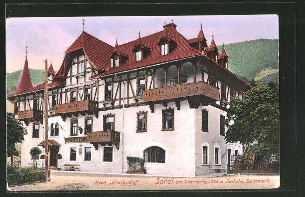 Hirschenhof Apartments Spital am Semmering Bagian luar foto